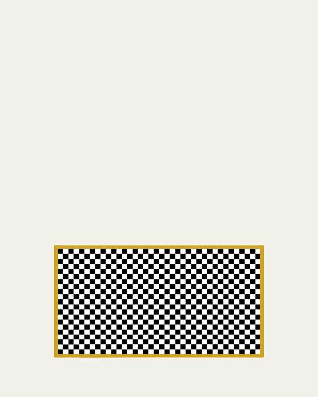 Check It Out Gold Rug, 3' x 5'